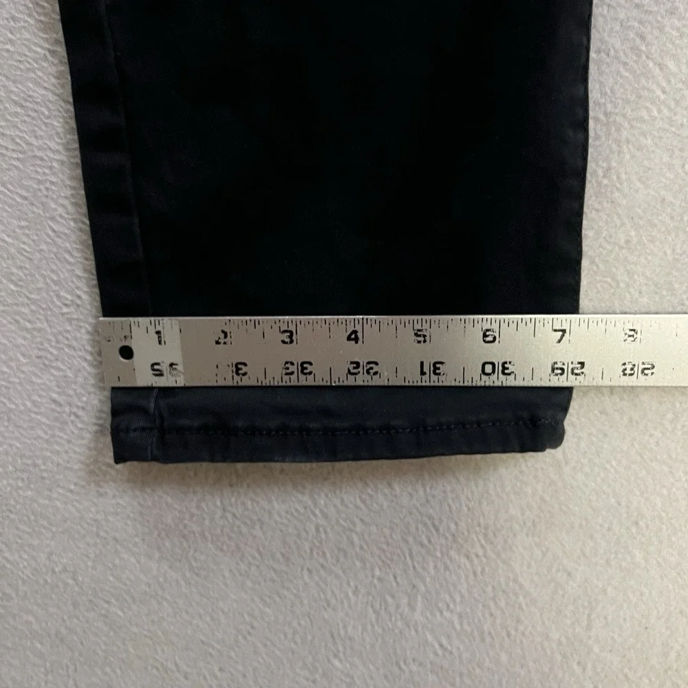 Lee Pants Men's Size 29x32 (Fits 29x31) Black Slim Straight Stretch